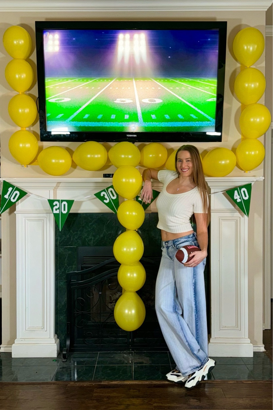 Super Bowl. Super Bowl party. Super Bowl decor. Super Bowl party ideas. Super Bowl tv setup. Super Bowl diy.

#LTKhome #LTKSeasonal #LTKparties