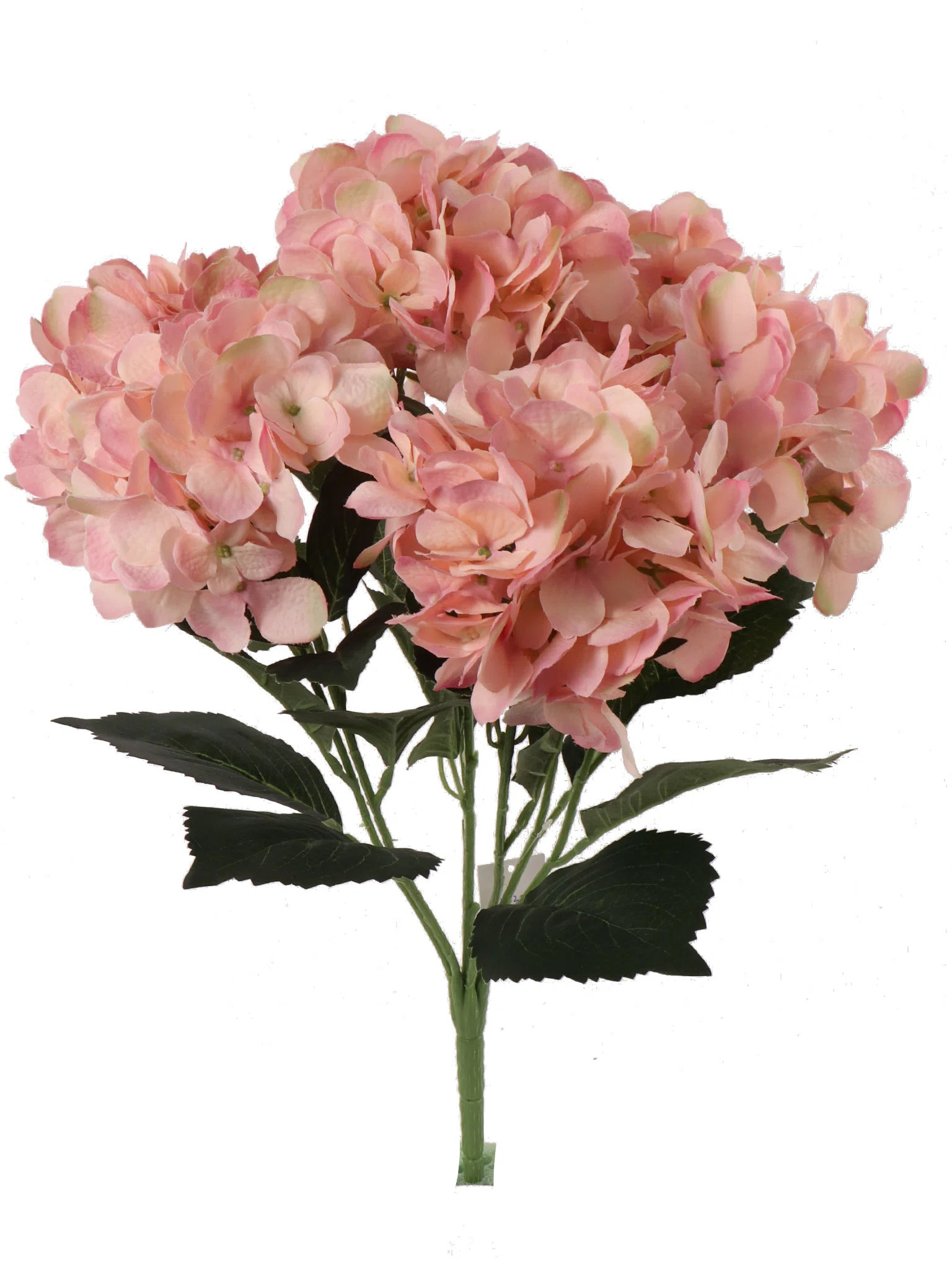 20" Hydrangea Bush with 7 Flowers - Artificial Hydrangea Decor | Wayfair North America