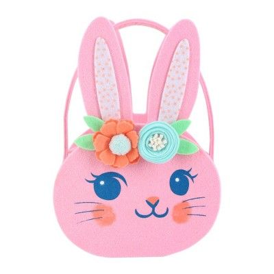 Felt Easter Basket Pink Bunny - Spritz™ | Target