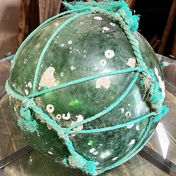 Japanese Glass Fishing Float Photo Card Stationary - Blank Beach Photo Note Card - Green Glass Ba... | Etsy (US)