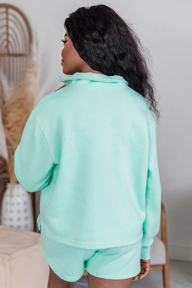 Reasons To Stay Green Lounge Set | Pink Lily