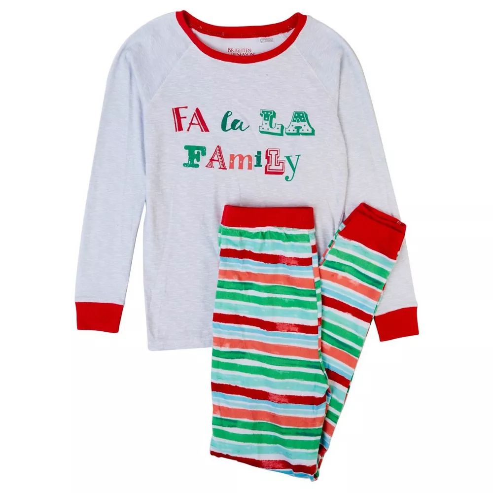 Kids 2-pc Fa La La Family Pajama Set | Bealls