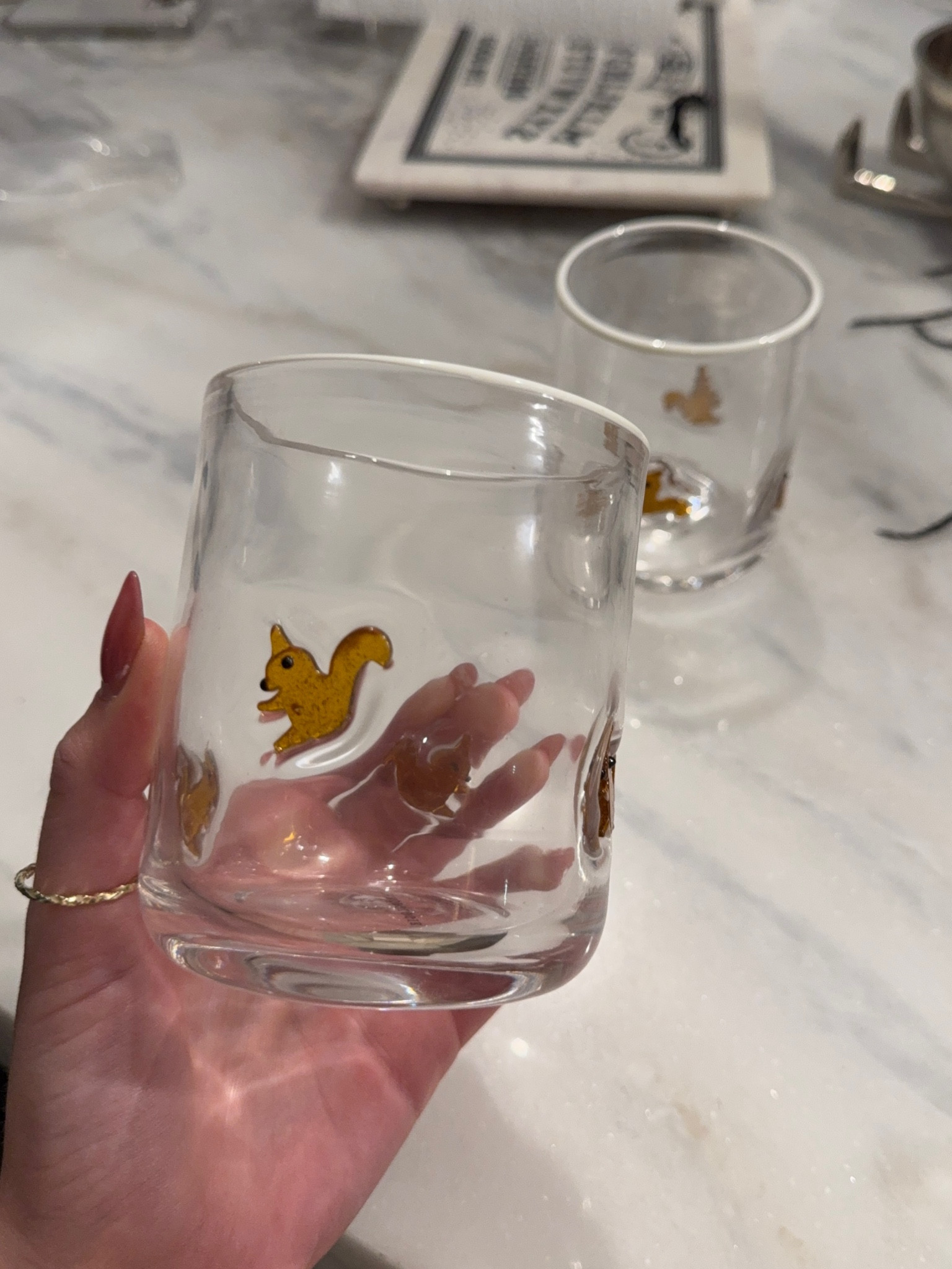 Viral Anthropologie squirrel juice glass! On major sale!! 

#LTKFindsUnder50 #LTKSaleAlert #LTKSeasonal
