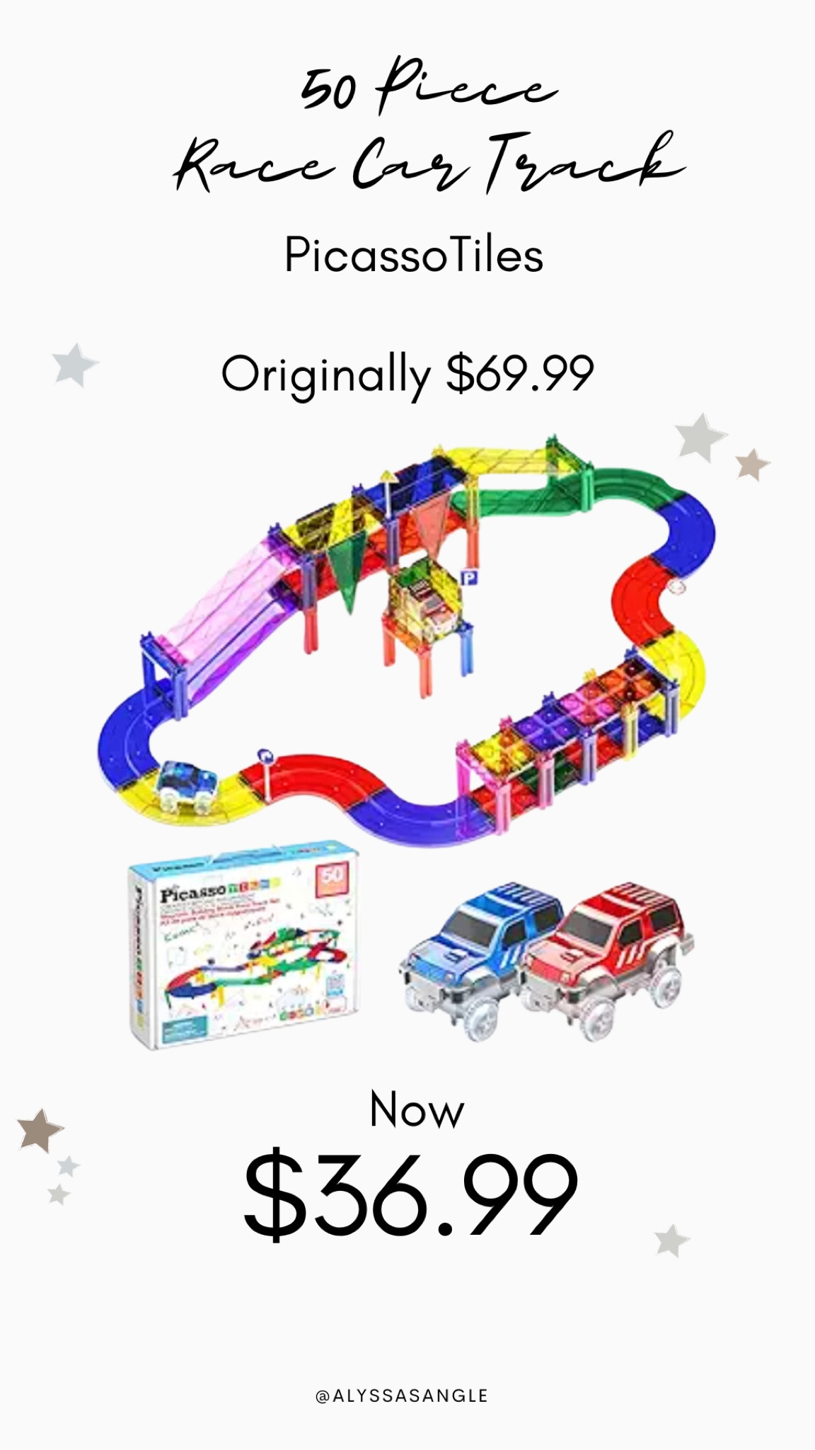 Magnatile racetrack set on sale!

#LTKSaleAlert #LTKCyberWeek #LTKKids