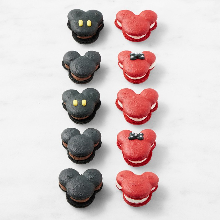 Disney Mickey & Minnie Mouse™ Shaped Macarons | Williams-Sonoma