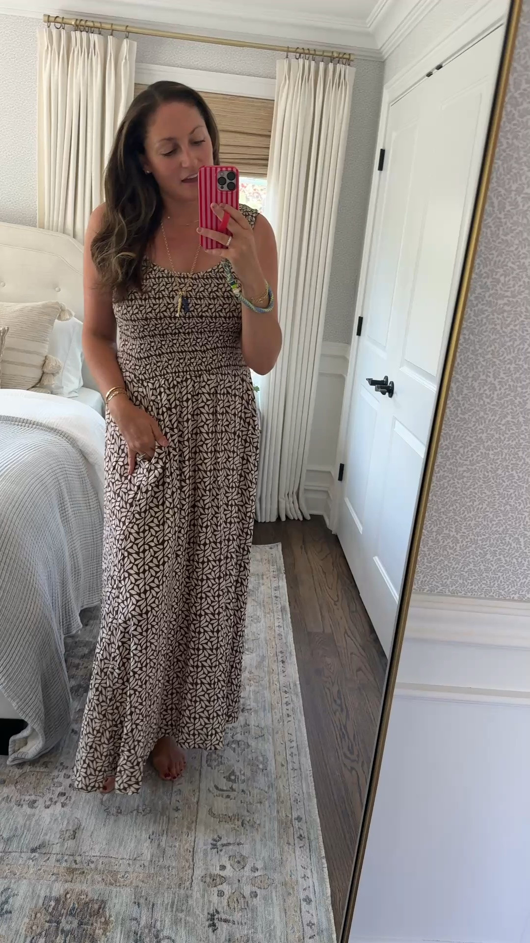 Your favorite new summer dress! Lightweight, flattering and easy to wear. I love that it has pockets!! I’m wearing a medium.

#LTKootd #LTKvlog #LTKdayinmylife