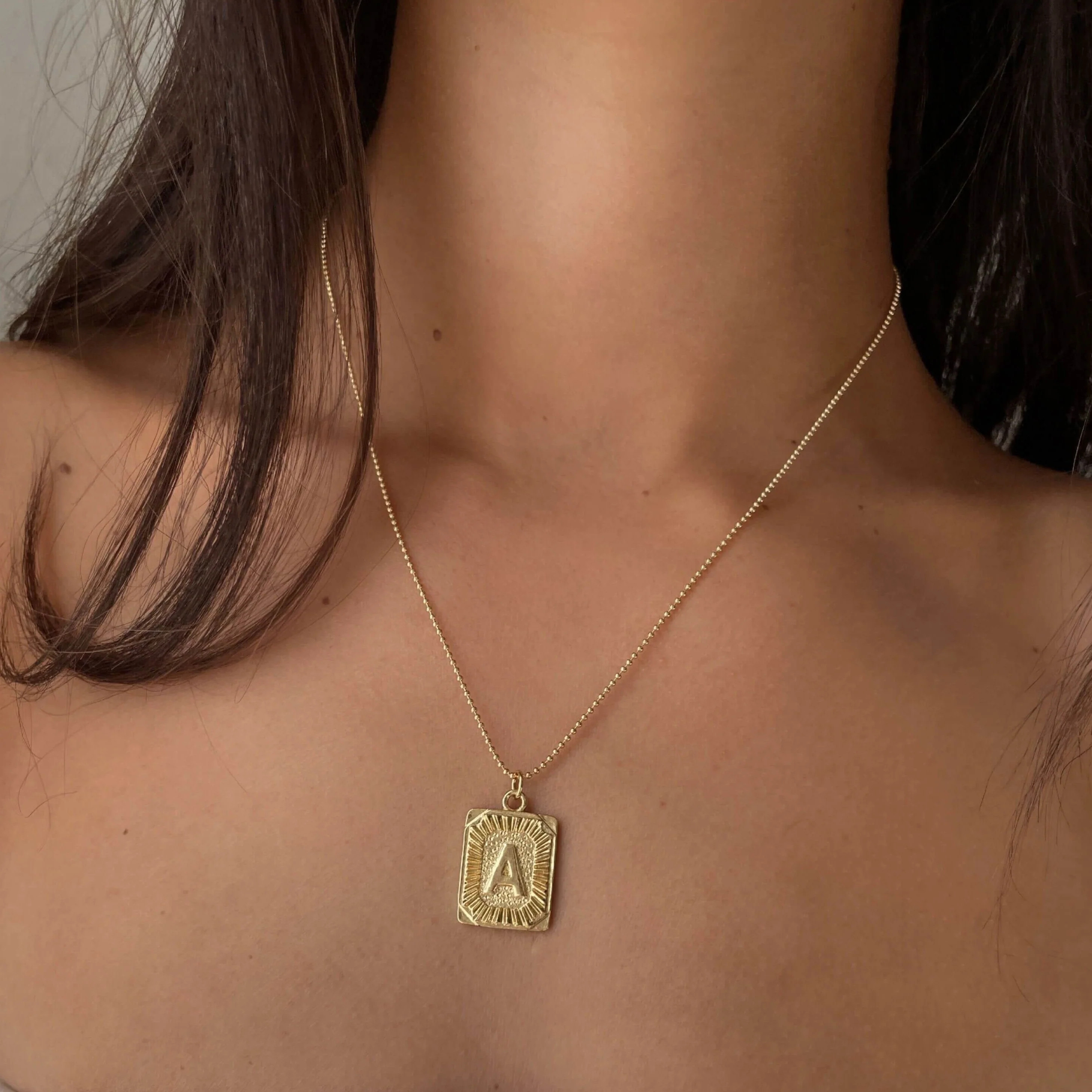 Yours Truly Initial Necklace | Truly Blessed Jewels