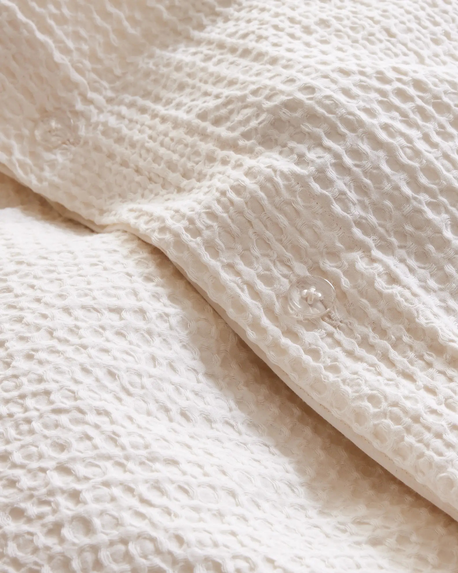 Organic Luxe Honeycomb Duvet Cover | Quince