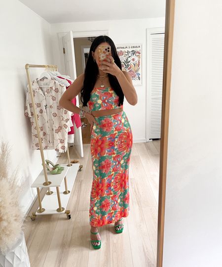 Floral two piece set from Amazon (SIZE UP; runs small!!) 

Perfect for your next tropical vacation or summer outfit 🌞 

#LTKFind #LTKunder50 #LTKstyletip