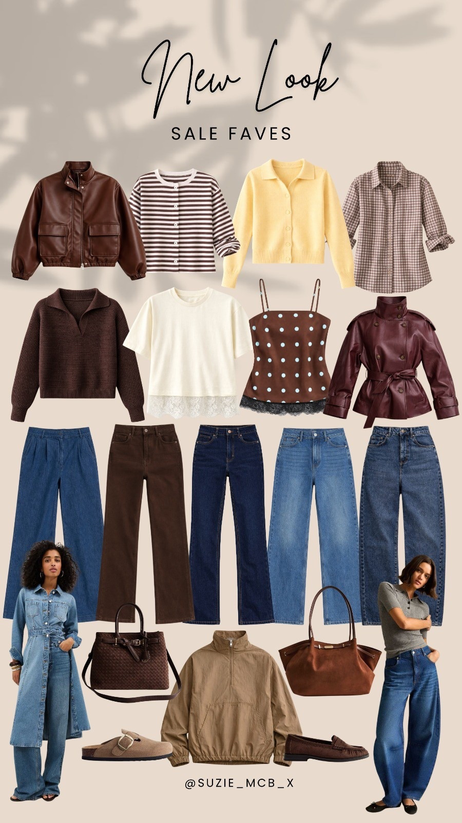 My New Look Sale faves🤍 25% off new season!!


Winter Outfit inspo, Knitwear, Winter jackets, Jeans, Shoulder bags, Loafers, Cardigans, Leather jackets

#LTKjeans #LTKuk #LTKwinter