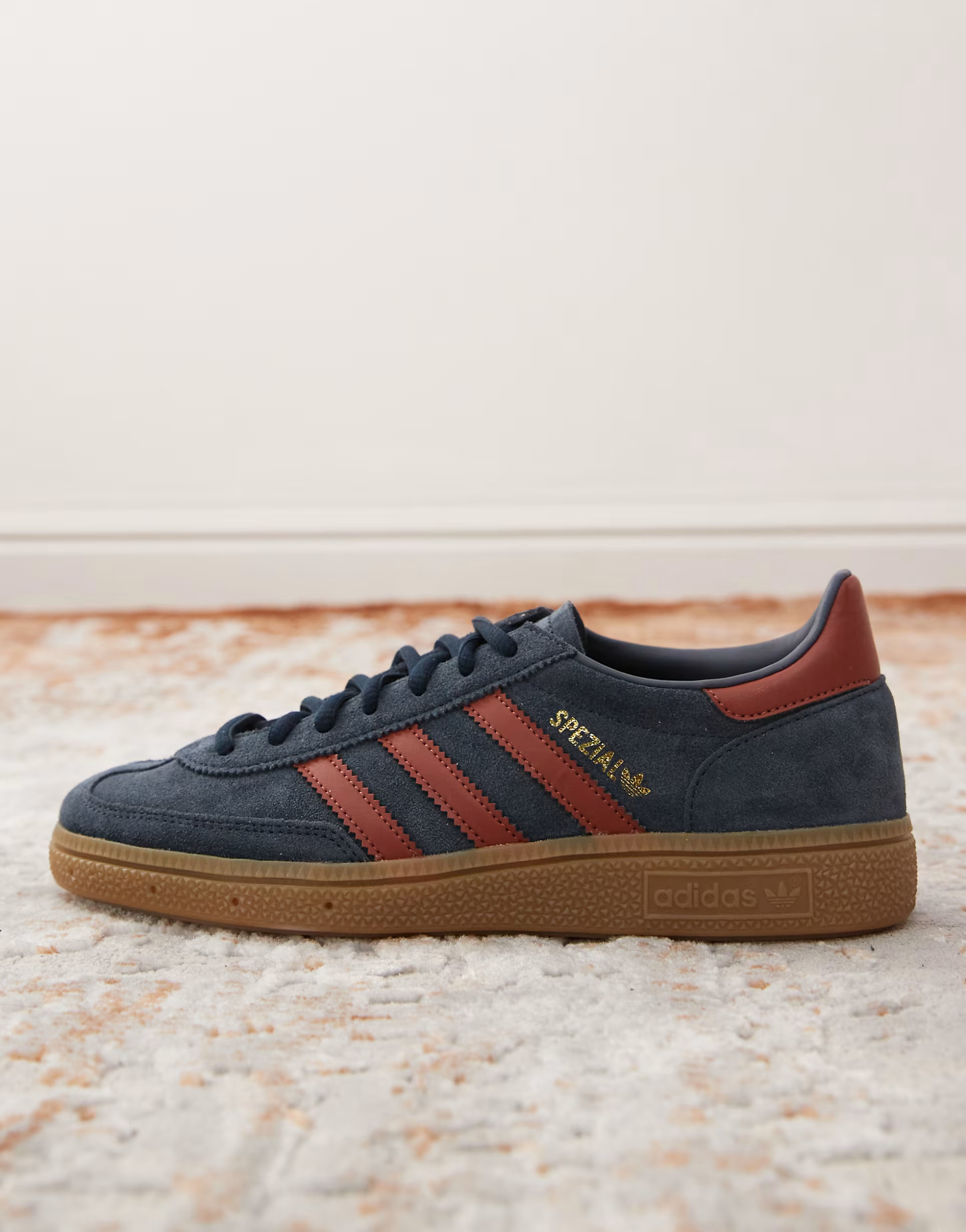 adidas Originals Handball Spezial trainers in navy and burgundy | ASOS (Global)