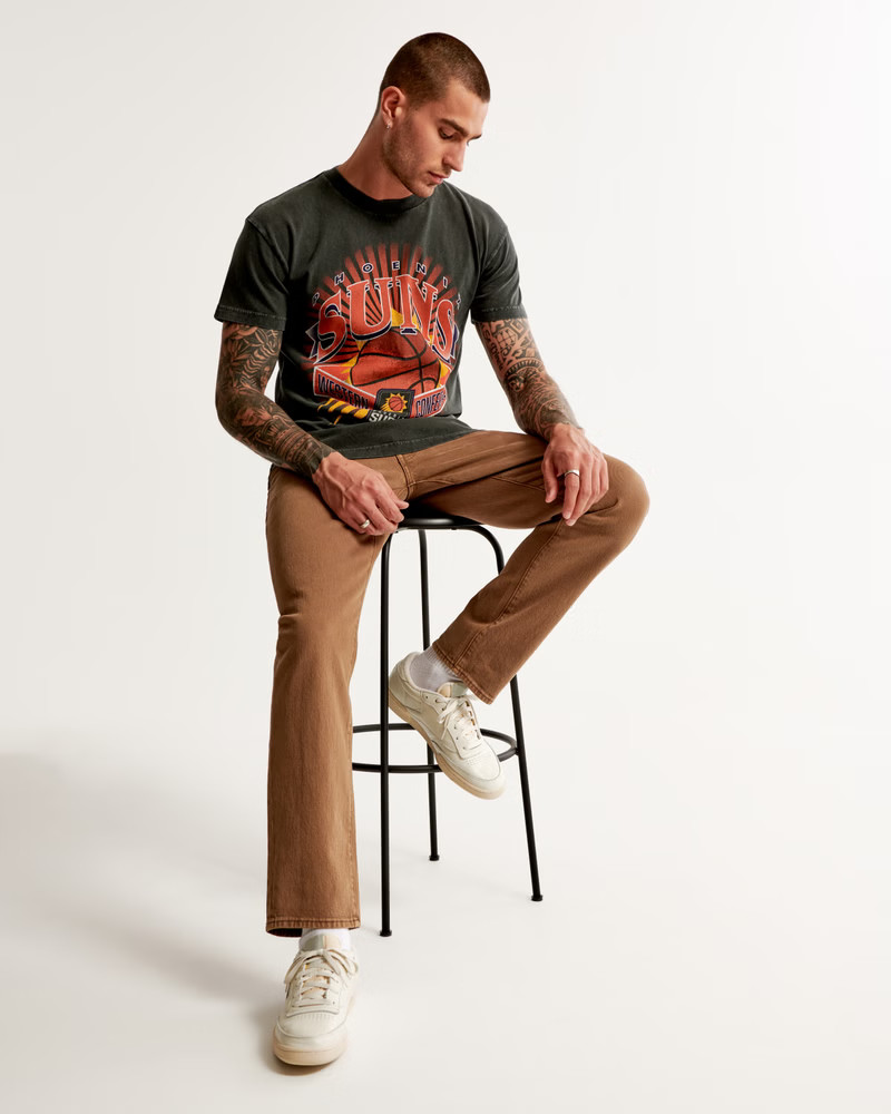 Men's Boston Celtics Graphic Tee | Men's Tops | Abercrombie.com | Abercrombie & Fitch (US)