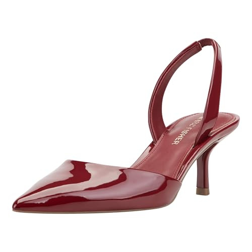 Marc Fisher Women's Iced Pump, Red Patent 610, 10 | Amazon (US)