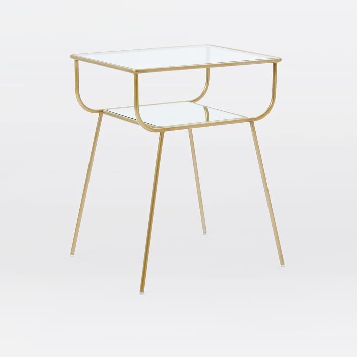 Curved Terrace Nightstand | West Elm (US)