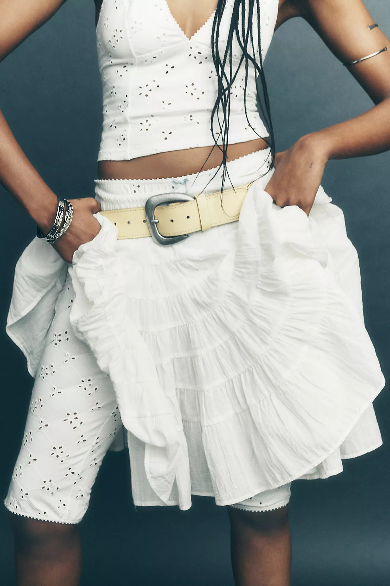 Charlie Leather Belt | Free People (Global - UK&FR Excluded)