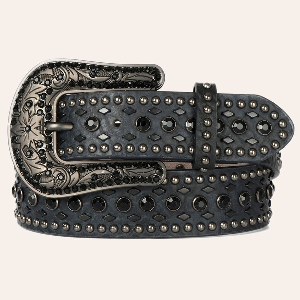 Nocona Women's Black Studded Western Belt | Cavender's