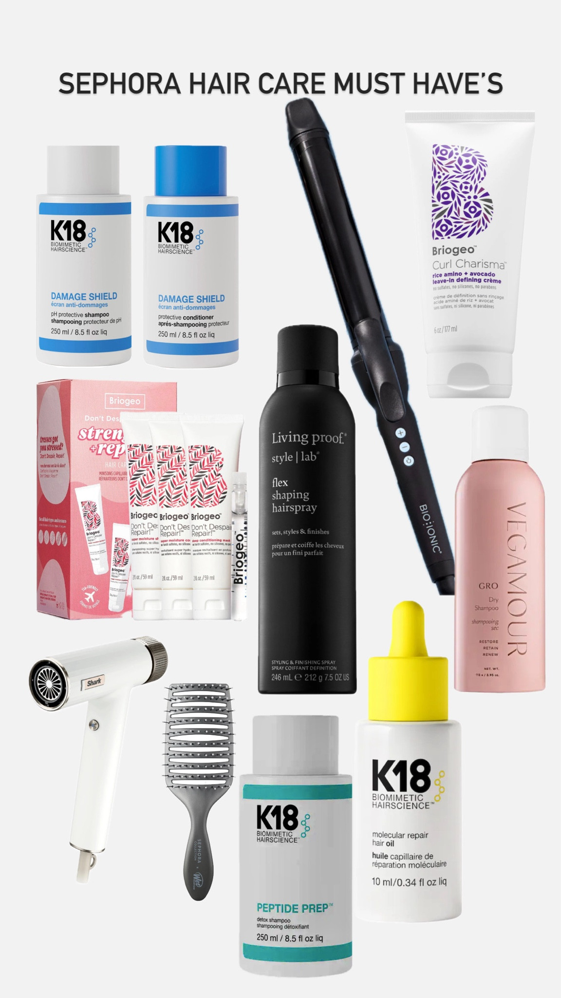 Sephora Hair Care MUST haves! Pro tip, if you are on the fence about trying new hair care products, buy the mini travel size sets to see if you love the products first before dropping a lot of money on a new hair care routine. 

#LTKbeauty #LTKsalealert #LTKxSephora