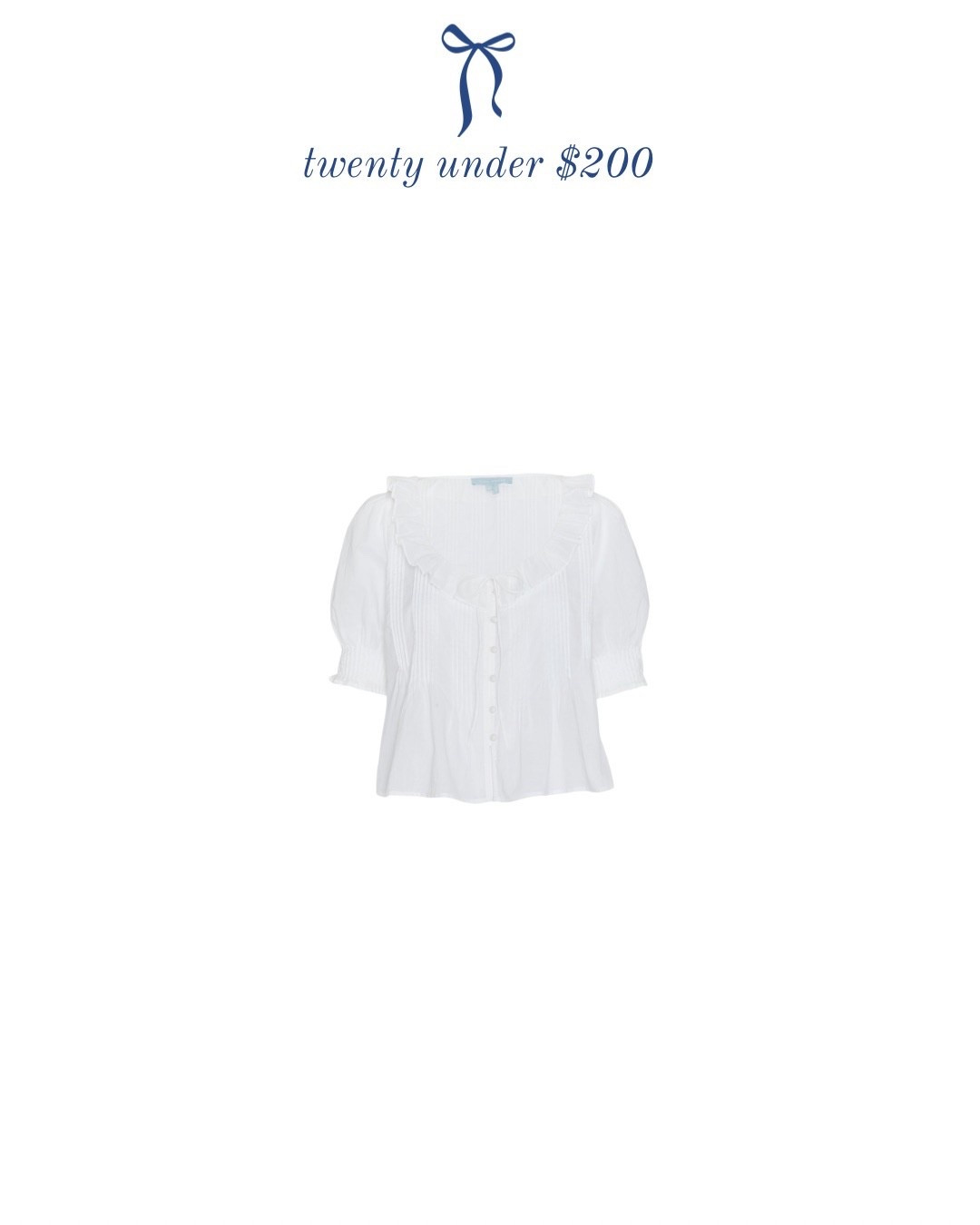 The perfect white top 