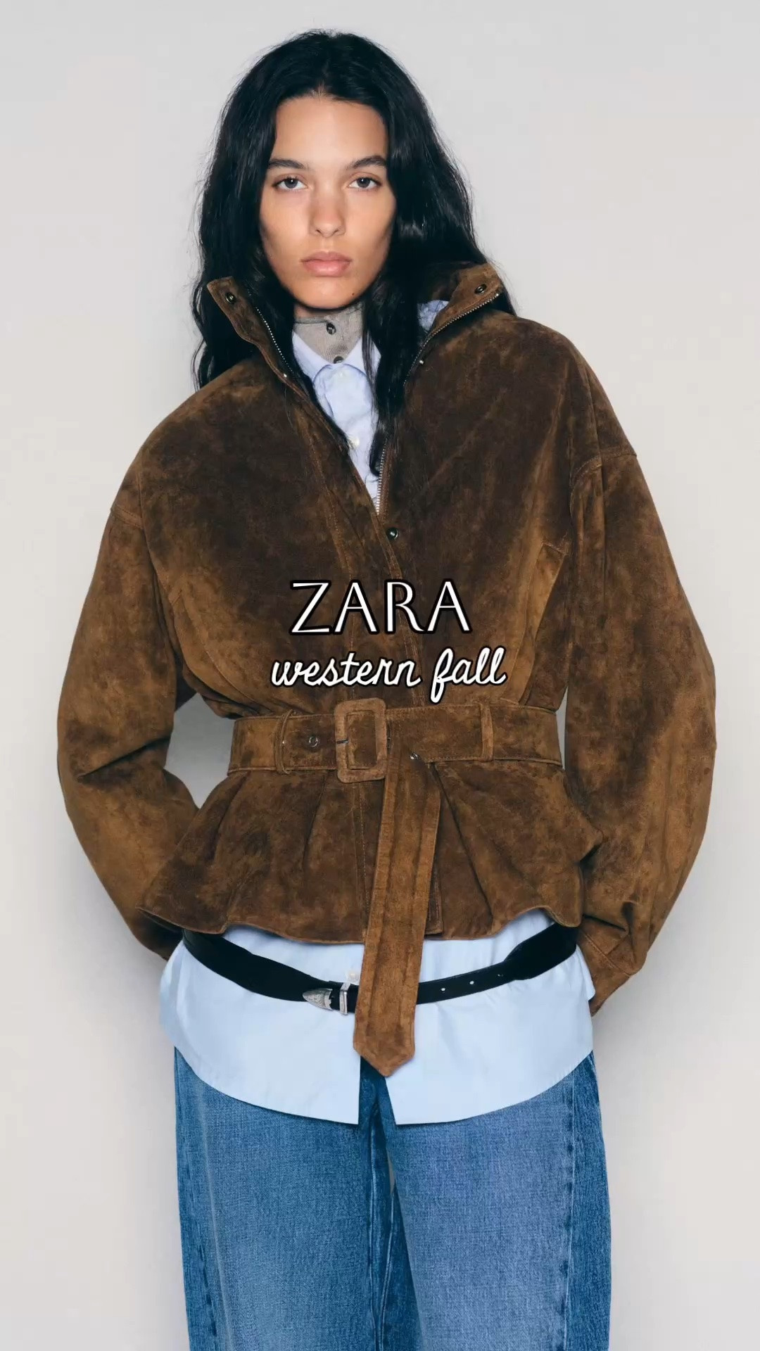 Western fall arrivals at @Zara - suede jackets, western belts, plaid shirts, fringe handbags

#LTKSeasonal