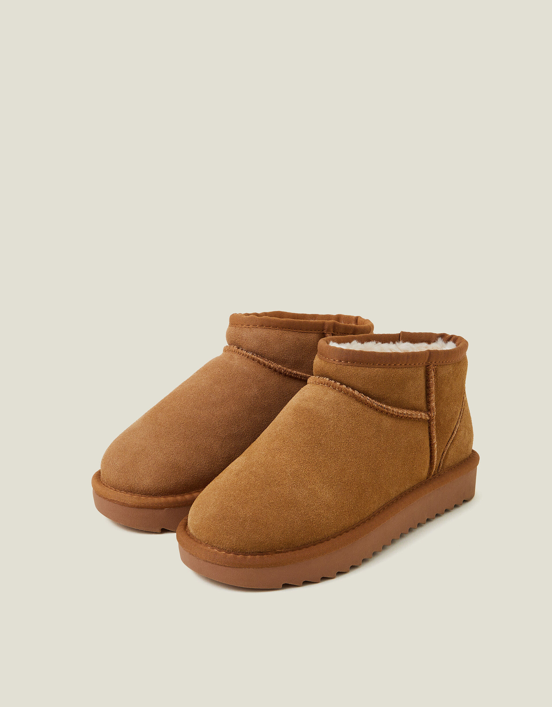Mini Suede Boots Tan | Accessorize (Global)