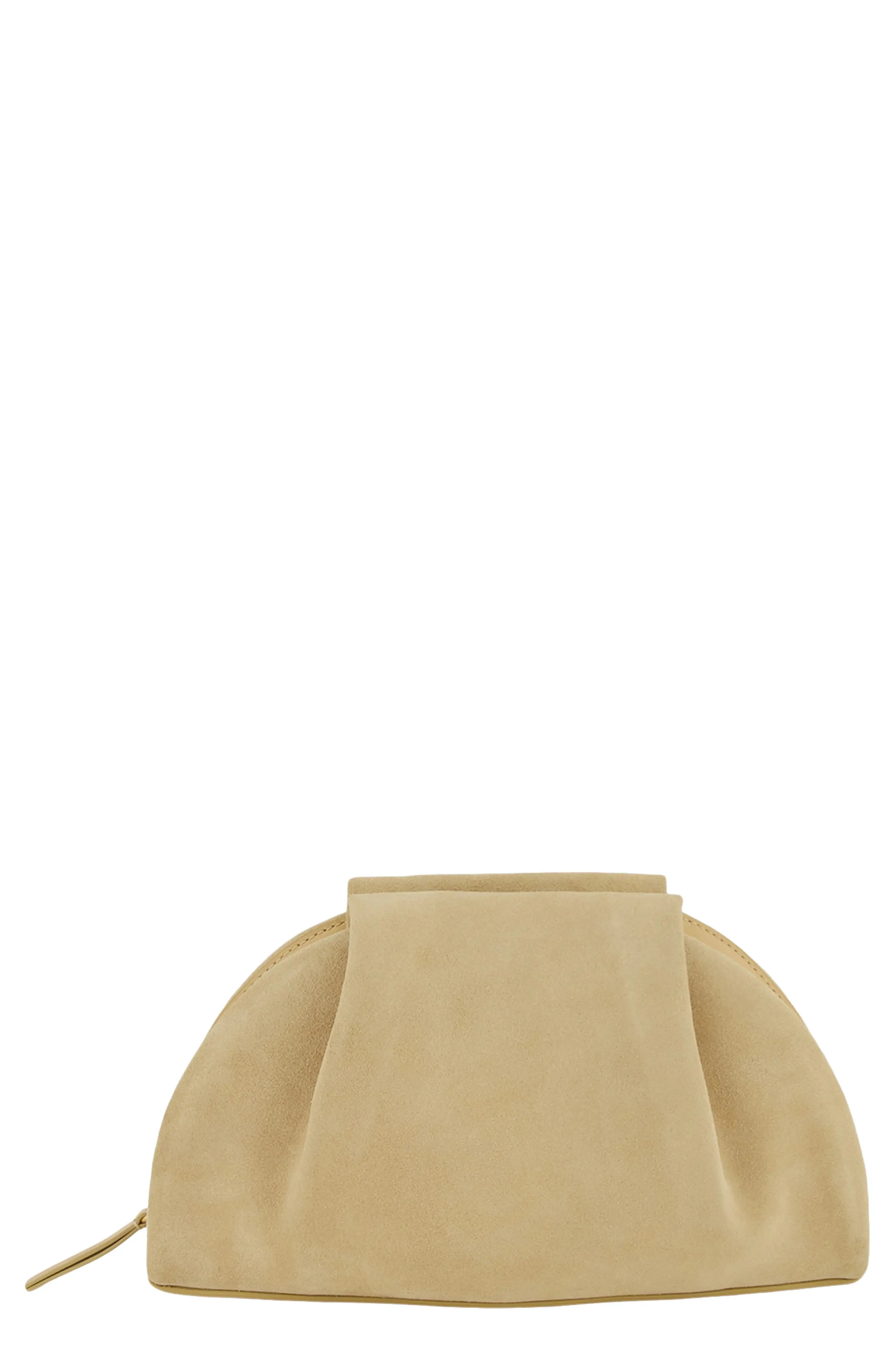 Vince Ava Suede Clutch in Azul at Nordstrom | Nordstrom