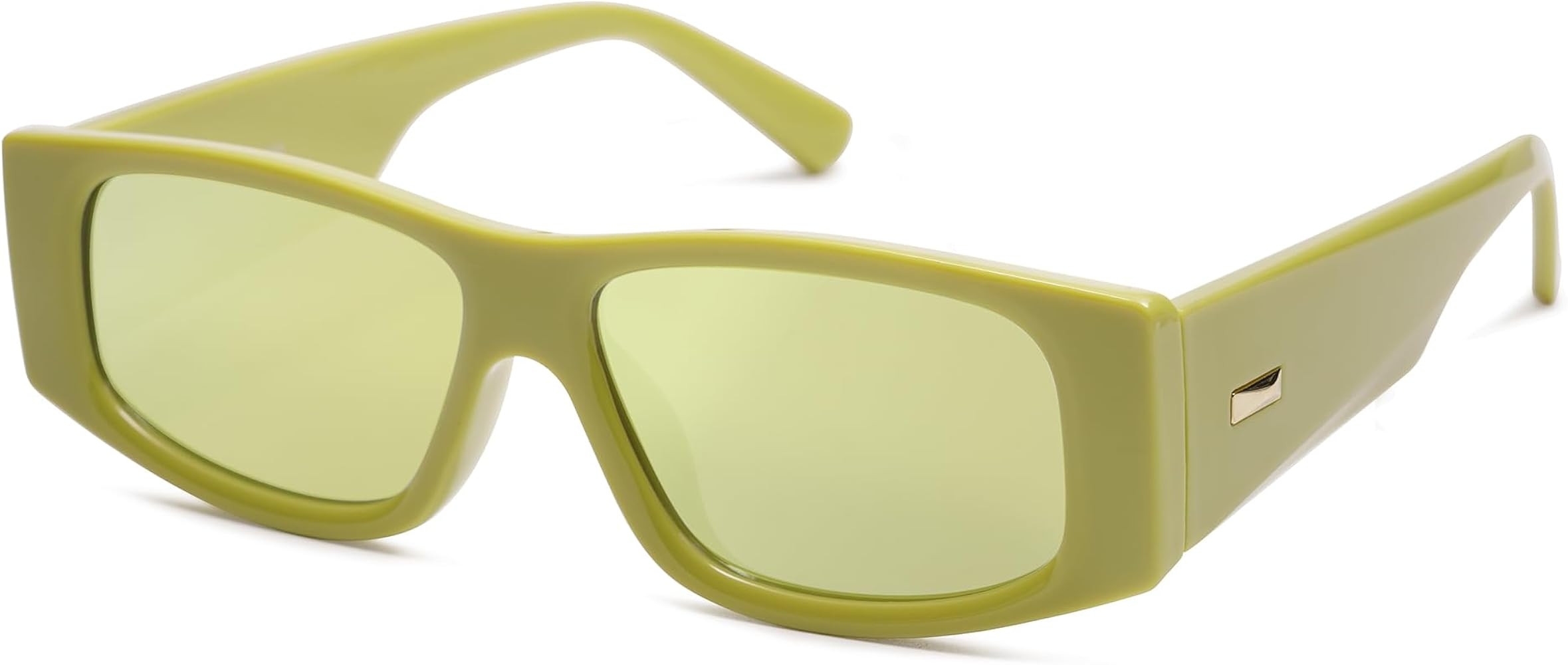 SOJOS Trendy Y2K Rectangle Polarized Sunglasses for Women Men Fashion Designer Rave Sunglasses SJ... | Amazon (US)