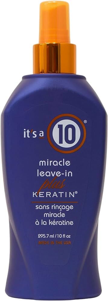 It's a 10 Haircare Miracle Leave-In plus Keratin, 10 fl. oz. | Amazon (US)