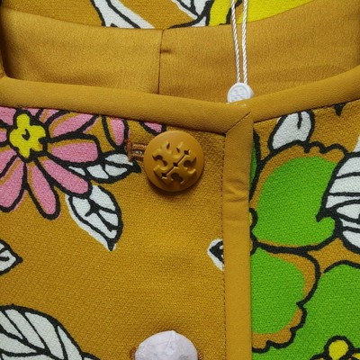 New Tory Burch Women's Nadia Rust Wallpaper Floral Mini Dress Size 0 (XS)  | eBay | eBay US