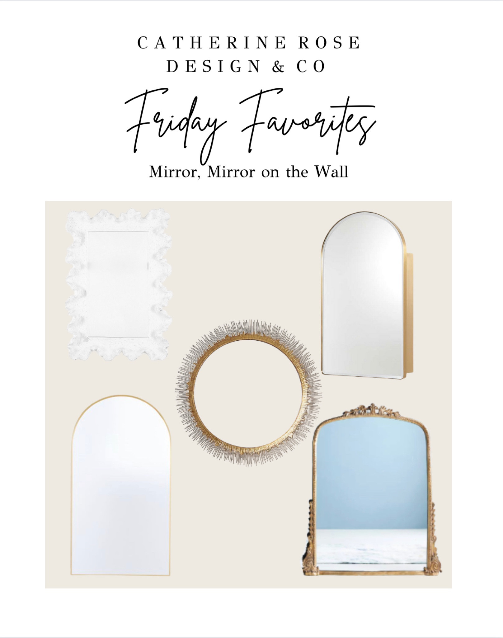Some favorite mirrors to freshen up an entryway, bathroom or bedroom! 

#LTKhome #LTKFind
