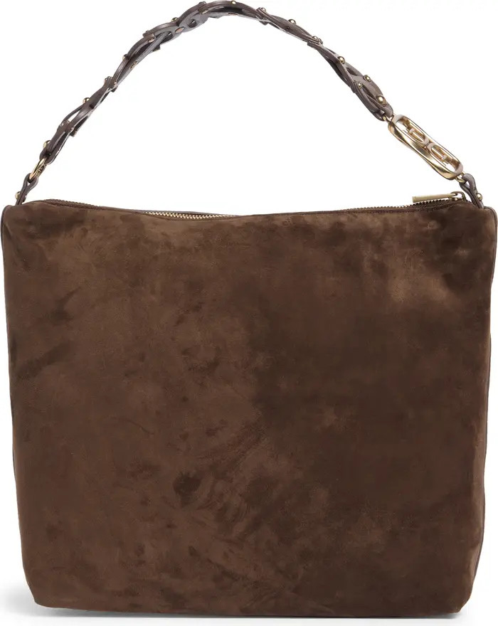 Marilyn Chain Link Suede Shoulder Bag | Nordstrom Rack