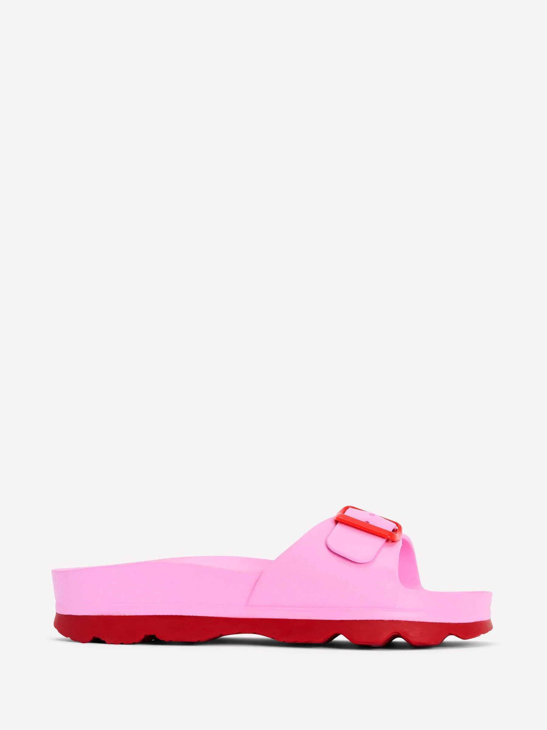 Boden Boden Pink Lyla Single Buckle Sliders | Next US