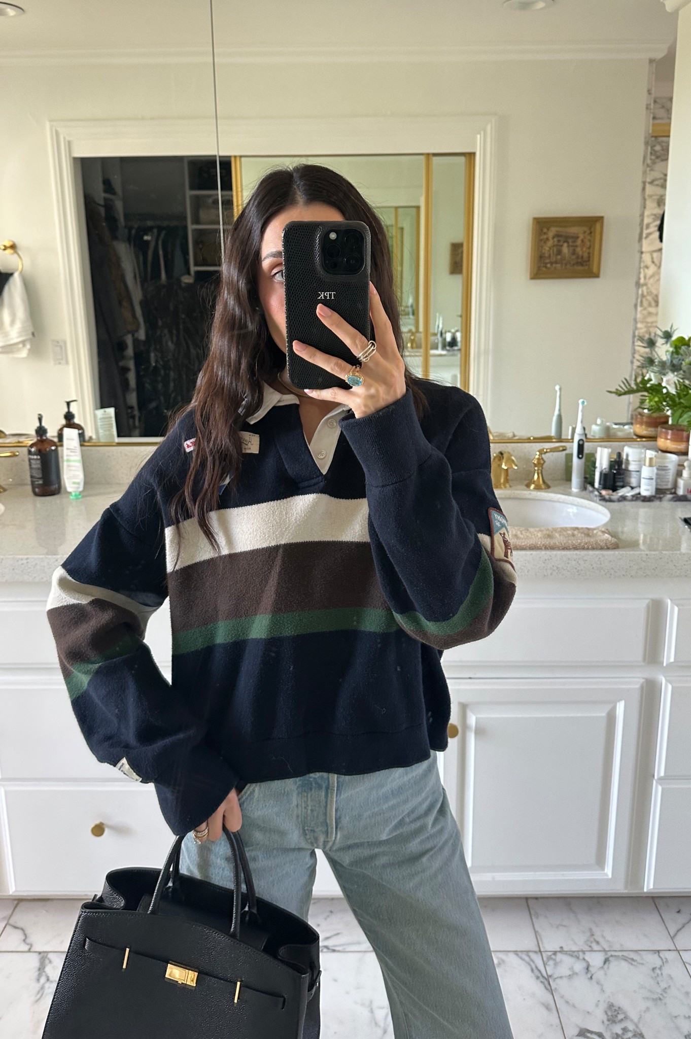 I’ve been obsessed with polos/rugby sweaters! This is my fav so far!!

#LTKdayinmylife #LTKootd #LTKFindsUnder100