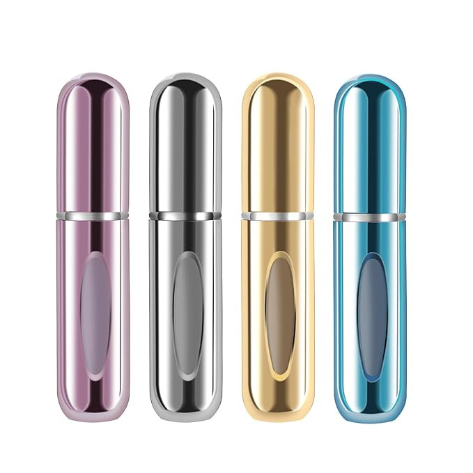 Yamadura Portable Mini Refillable Atomizer Perfume Bottle, 5ml Refillable Atomizer Perfume Spray,... | Amazon (US)