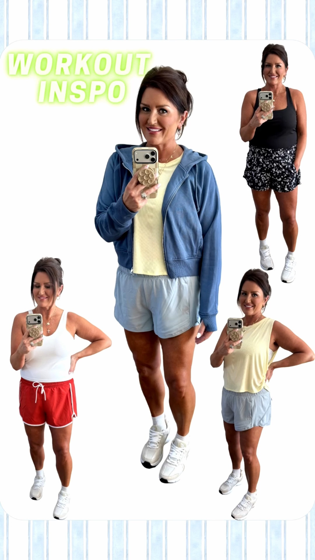 Seasonal favs for workouts  

#LTKOver40 #LTKfitnessgoals #LTKMidsize