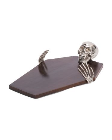 Skull Coffin Server Board | TJ Maxx