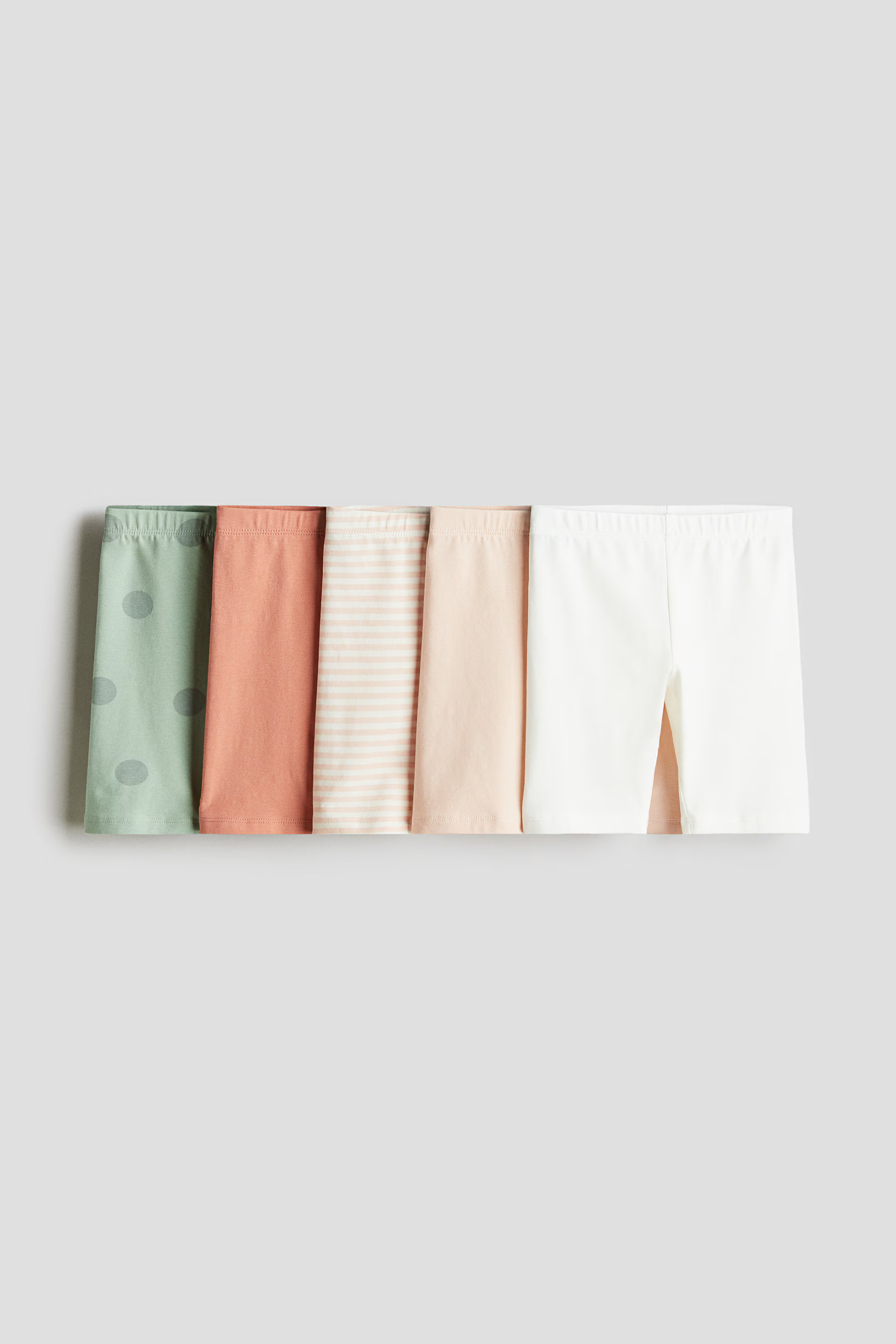 5-pack Cotton Bike Shorts | H&M (US + CA)