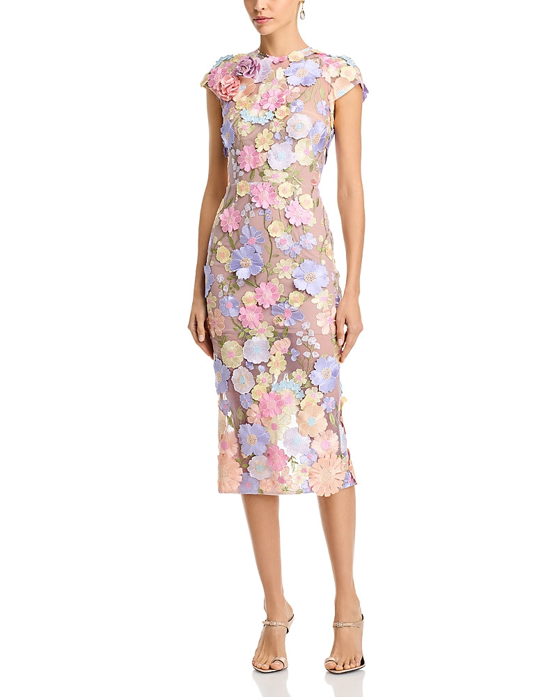 Bronx And Banco Jasmine Cap Sleeve Midi Dress | Bloomingdale's (US)