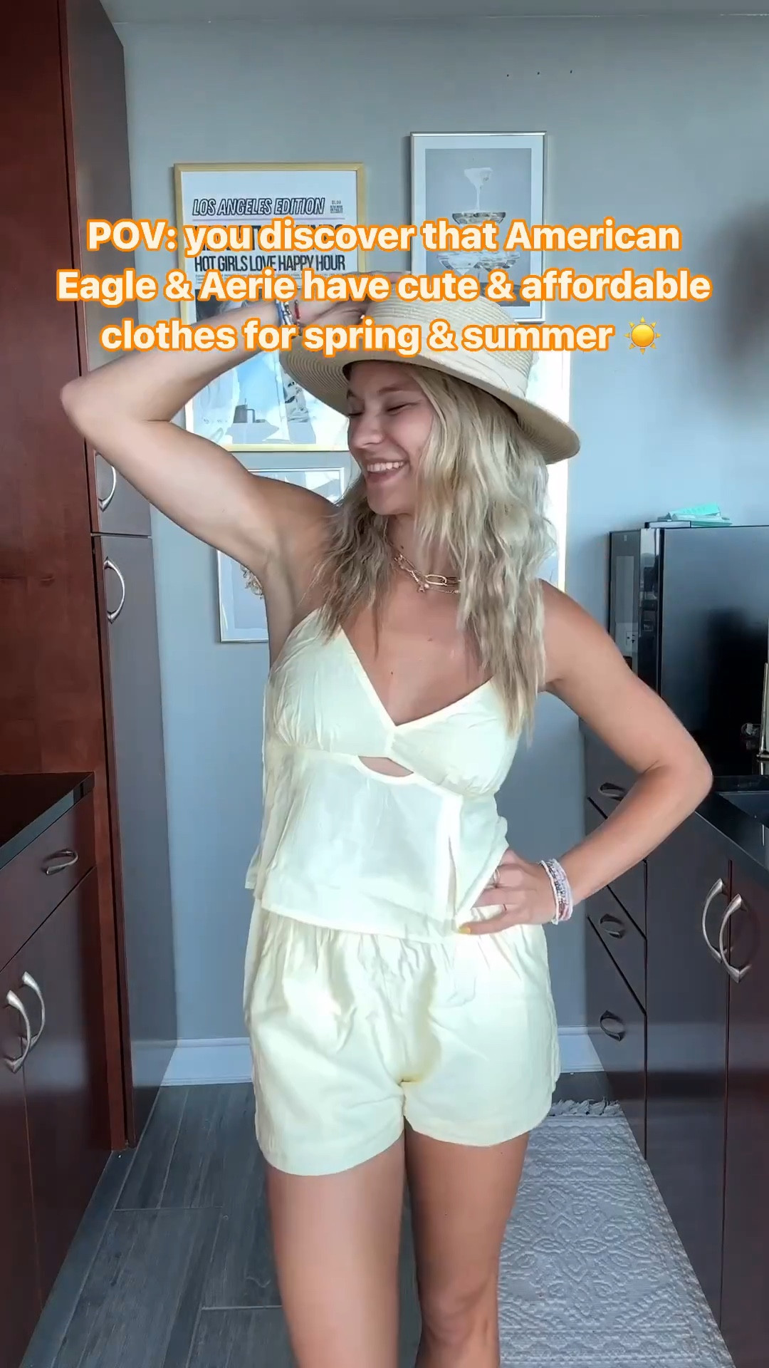 Easy, everyday, Spring Outfit idea / Summer outfit idea from American Eagle & Aerie ☀️ sale happening now!

Sizing: xs top & bottom
Shoes: 7.5

#LTKstyletip #LTKfindsunder50 #LTKtravel