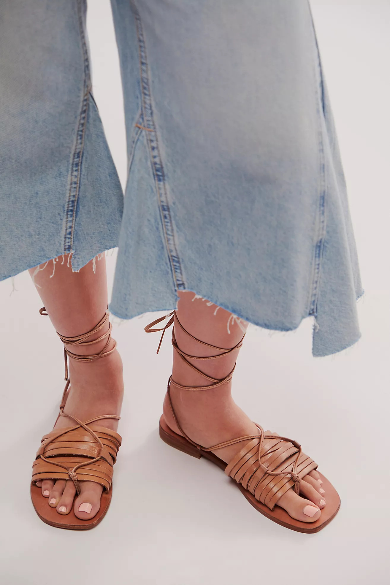 Cami Huarache Wrap Sandals | Free People (Global - UK&FR Excluded)