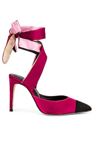 Loren Heel in Multi Light Pink | Revolve Clothing (Global)