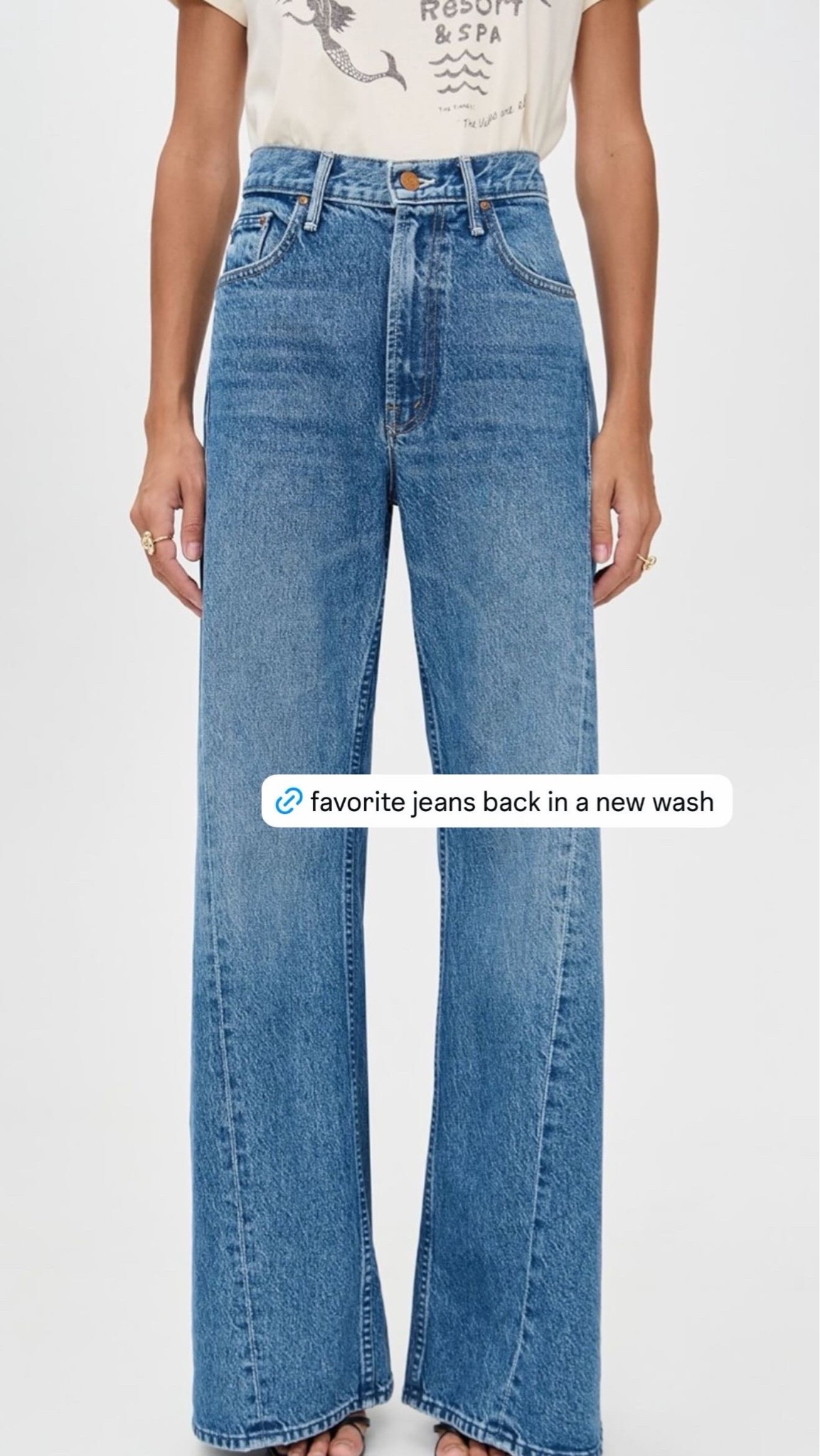 a new wash of my favorite mother jeans 🤍 these have been one of my most-worn pairs for years, and i’m so excited they brought them back in this classic medium wash. they have the perfect relaxed, straight-leg fit that works with everything from simple tees and sneakers to blouses and heels.

#LTKSeasonal