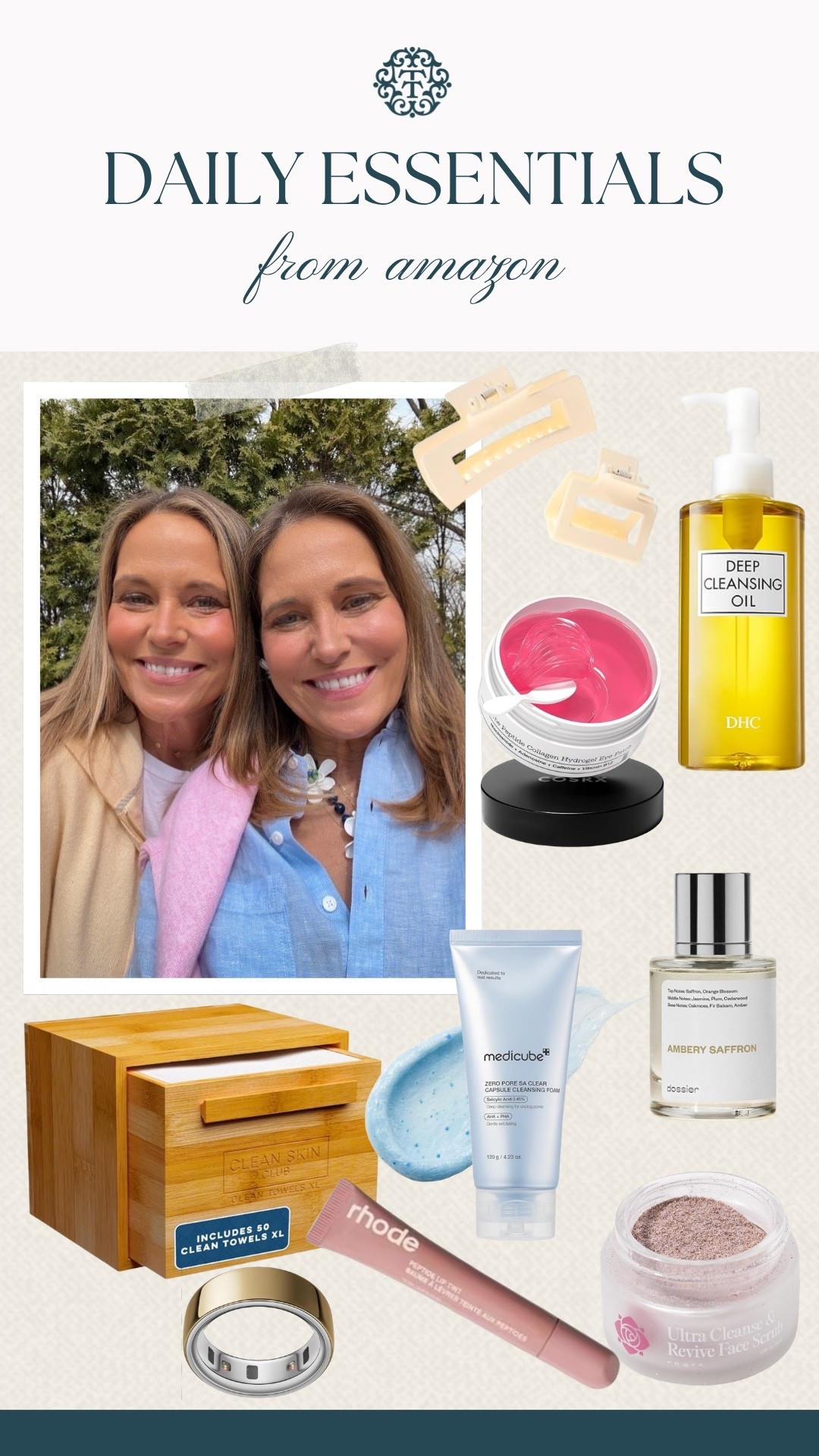 A blend of beauty favorites and small essentials that fit into a quick daily routine. The mix of skincare, tools, and a few extras keeps things functional without feeling cluttered. It’s all about pieces that help you get ready and out the door faster. 

 #LTKOver40 #LTKBeauty #LTKSeasonal