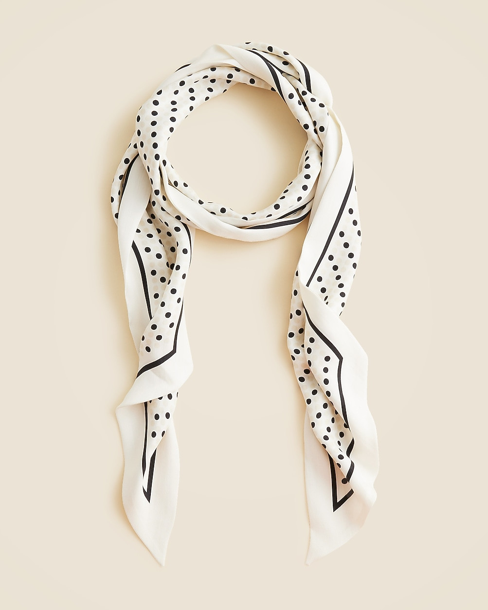 Printed silk scarf | J. Crew US