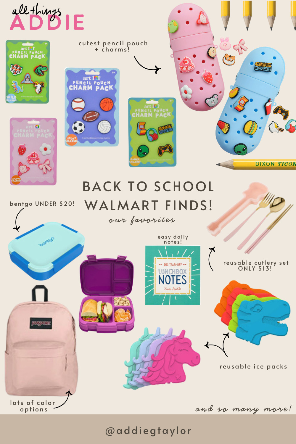 Back-to-School Walmart Finds You’ll Love!!! 

Affordable, adorable, and ready for the school year! These Walmart back-to-school finds are everything! ✨ From backpacks and lunchbox accessories, I’ve rounded up our favorite picks that won’t break the budget. 

 