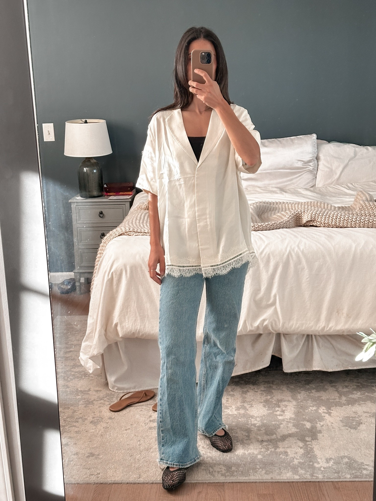 In love with this satin dissh top!! So nice to dress up or down! Wore this outfit to the office

Wearing size US 0
I’m 5’1”

Abercrombie denim, Abercrombie jeans, Abercrombie tank, mesh flats, dissh style, dissh sale, office style, office outfit, work style, work outfit

#LTKootd #LTKWorkwear #LTKPetite