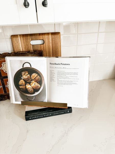 Target Hearth & Hand Magnolia Cookbook Stand Kitchen Counter Styling 

#LTKunder100 #LTKunder50 #LTKhome