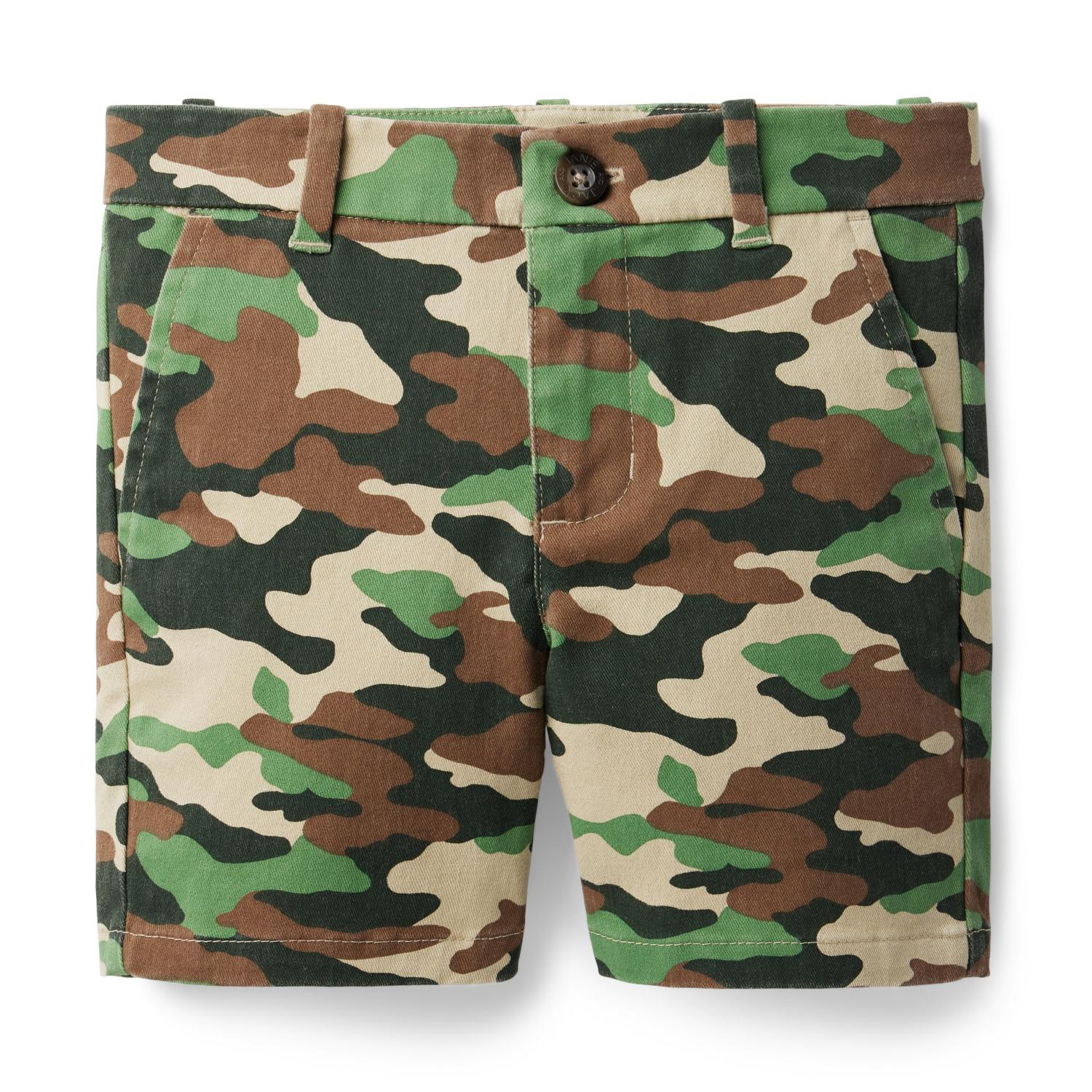 Camo Stretch Twill Short | Janie and Jack