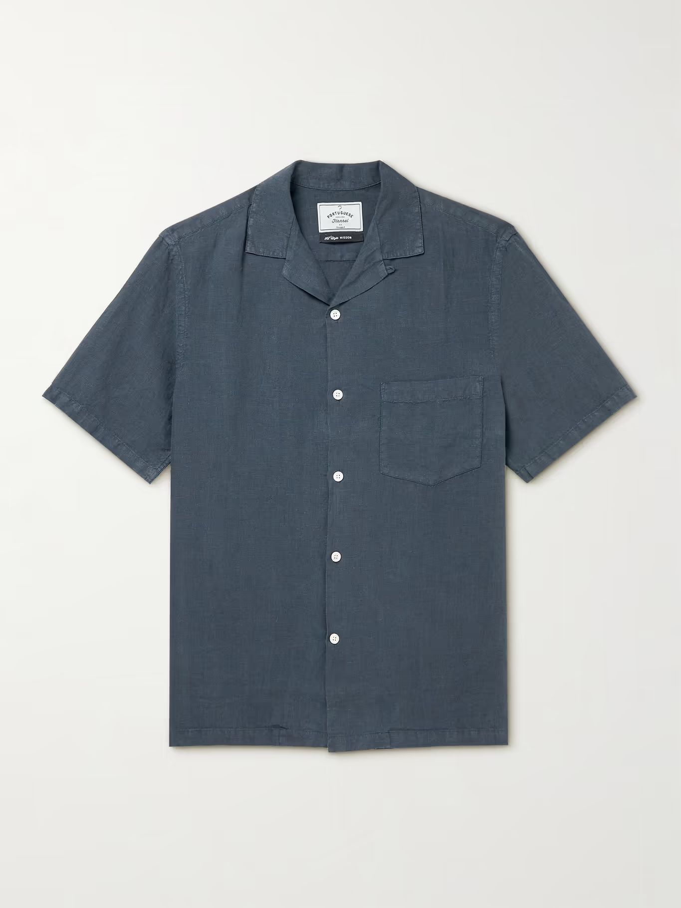 Convertible-Collar Linen Shirt | Mr Porter (US & CA)