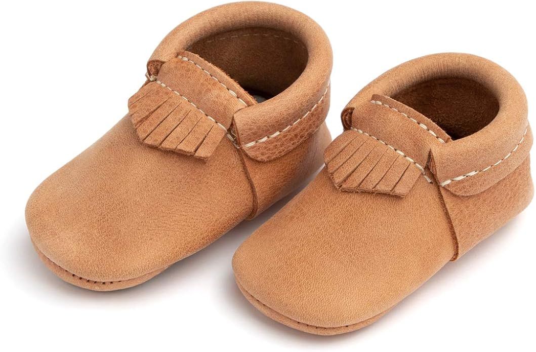 Freshly Picked - Soft Sole Leather City Moccasins - Baby Girl Boy Shoes - Infant Sizes 1-5 - Mult... | Amazon (US)