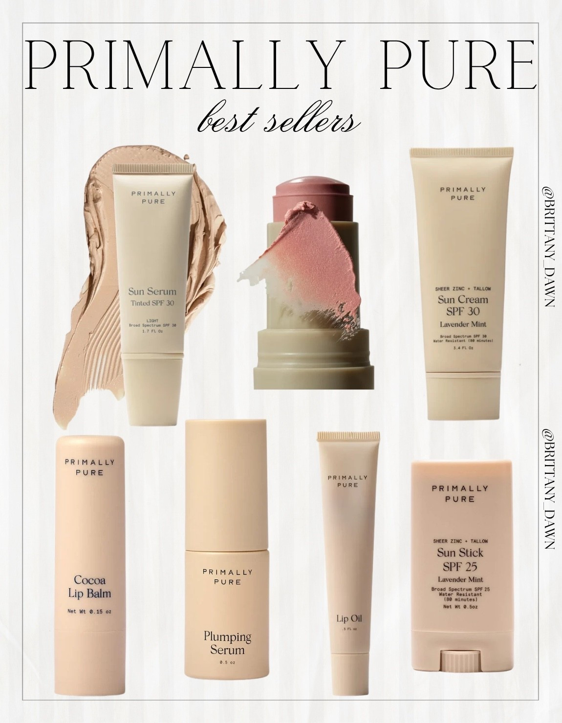 Clean beauty holy grails! ✨

Upgrade your skincare routine with Primally Pure best sellers, including tinted sun serum, plumping serum, tinted lip balm, cocoa lip balm, sun cream, and sun stick SPF! 🌿

#PrimallyPure #CleanBeauty #SkincareRoutine #LTKbeauty #OrganicSkincare #LTKshopper

#LTKselfcare #LTKBeauty #LTKmorningroutine